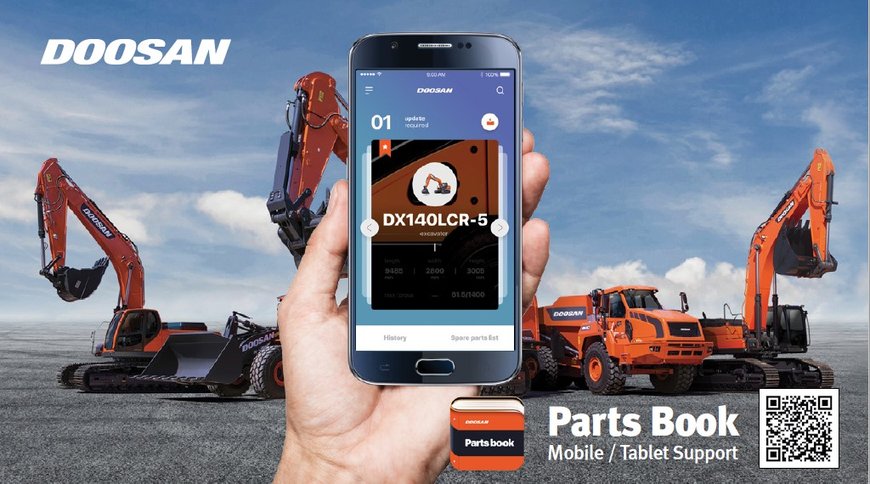 Mise à jour de l’application mobile Doosan Parts Book